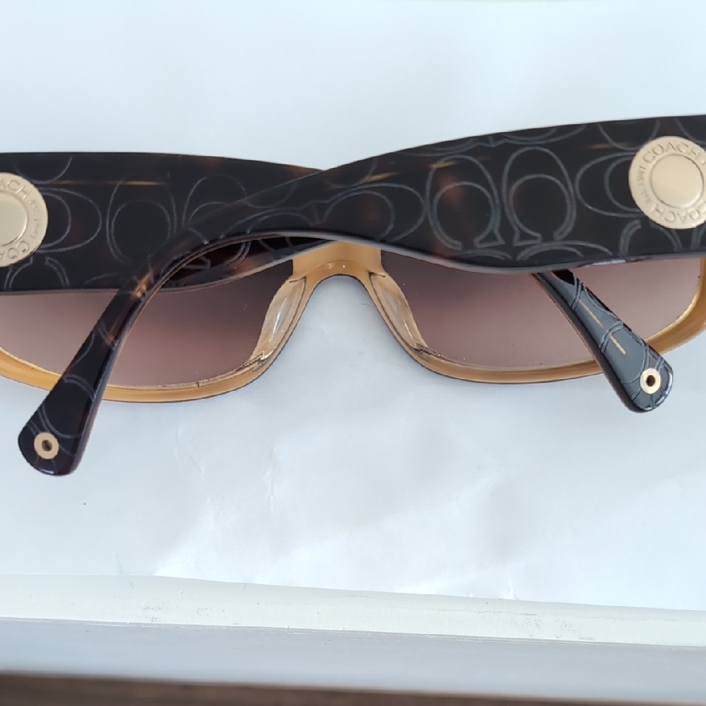 Coach KERI S (464) Tortoiseshell Gradient Women's Sunglasses - Picture 5 of 7